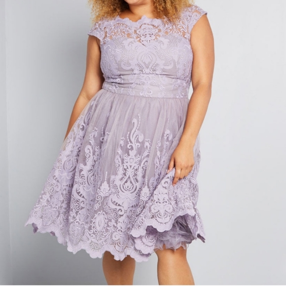 chi chi london purple dress